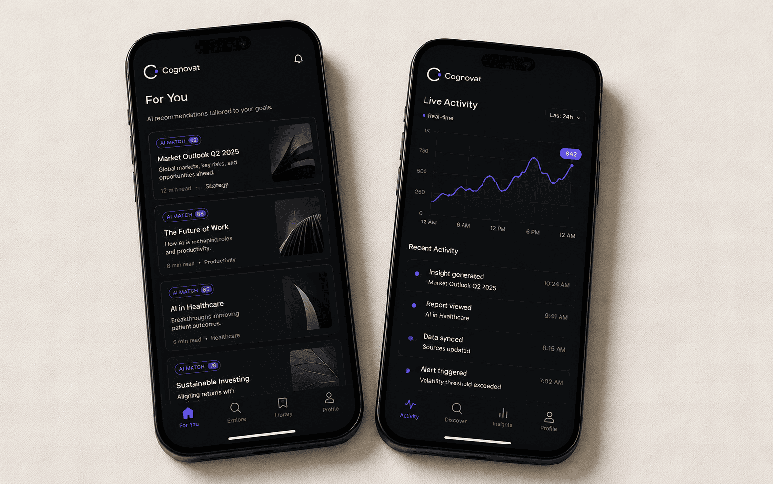 Cognovat AI-Powered Mobile App